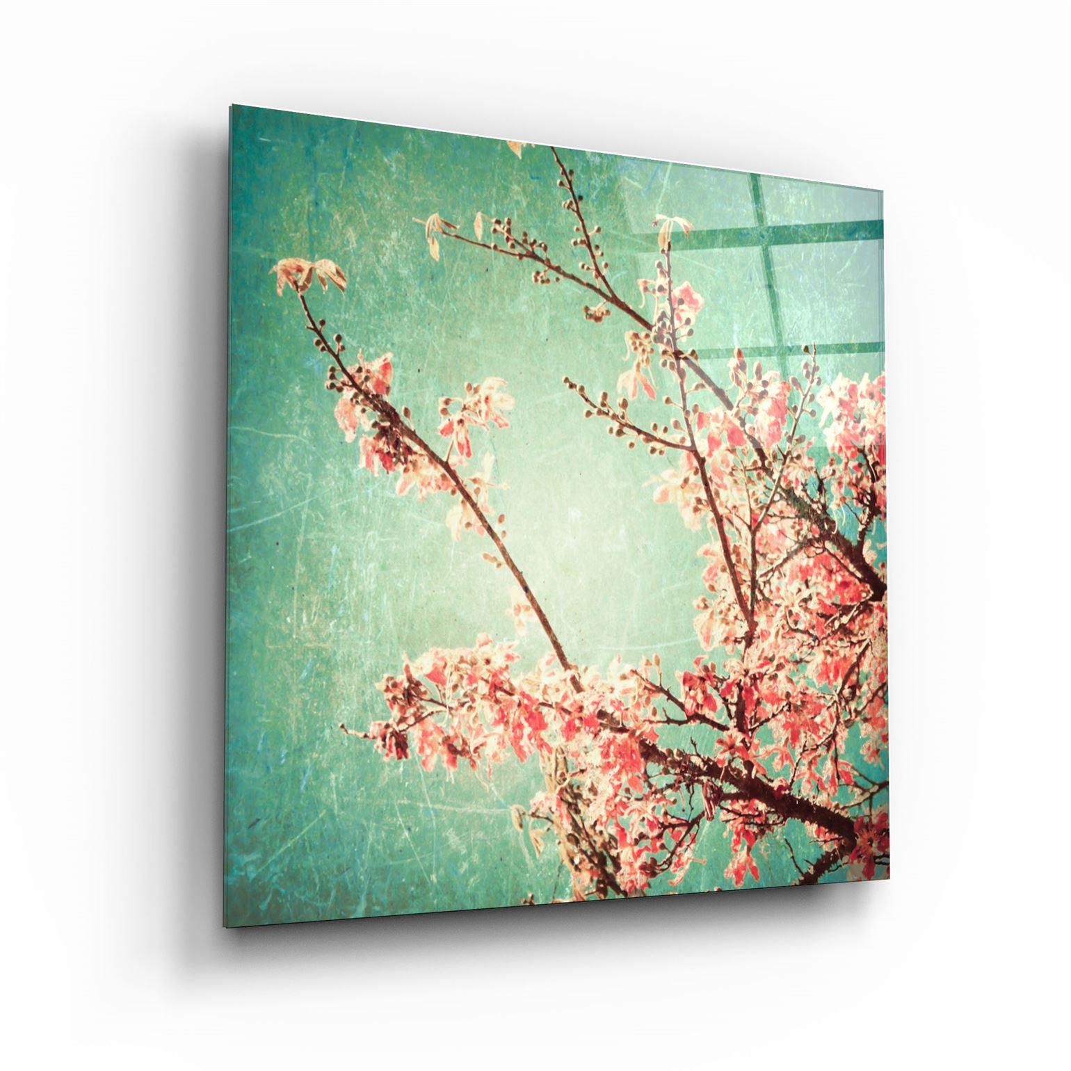 ・"Cherry Blossom"・Glass Wall Art - ArtDesigna Glass Printing Wall Art