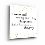 ・"Shopping"・Glass Wall Art - ArtDesigna Glass Printing Wall Art