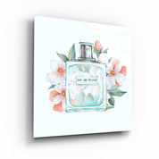 ・"Eau de Toilette"・Glass Wall Art - ArtDesigna Glass Printing Wall Art