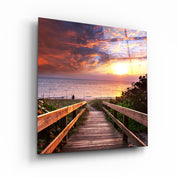 ・"Sea Landscape"・Glass Wall Art - ArtDesigna Glass Printing Wall Art