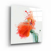 ・"Flower"・Glass Wall Art - ArtDesigna Glass Printing Wall Art