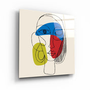 ・"Closeup Drawing"・Glass Wall Art - ArtDesigna Glass Printing Wall Art