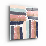 ."Pastel Abstract 1". Glass Wall Art