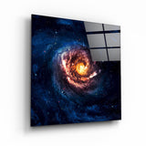 In the Space-4 | Glass Wall Art
