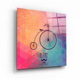 Cyclebi | Glass Wall Art