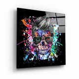 Skulla2 | Glass Wall Art