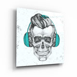 Skulla3 | Glass Wall Art