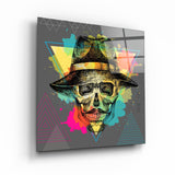 Skulla4 | Glass Wall Art