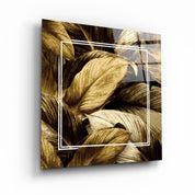 ・"Leaves "・Glass Wall Art - ArtDesigna Glass Printing Wall Art