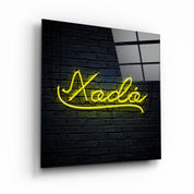 ・"Xodó"・Glass Wall Art - ArtDesigna Glass Printing Wall Art