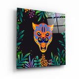 ・"Animal Republic-Puma"・Designers Collection Glass Wall Art