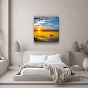 ・"Sunset"・Glass Wall Art - ArtDesigna Glass Printing Wall Art