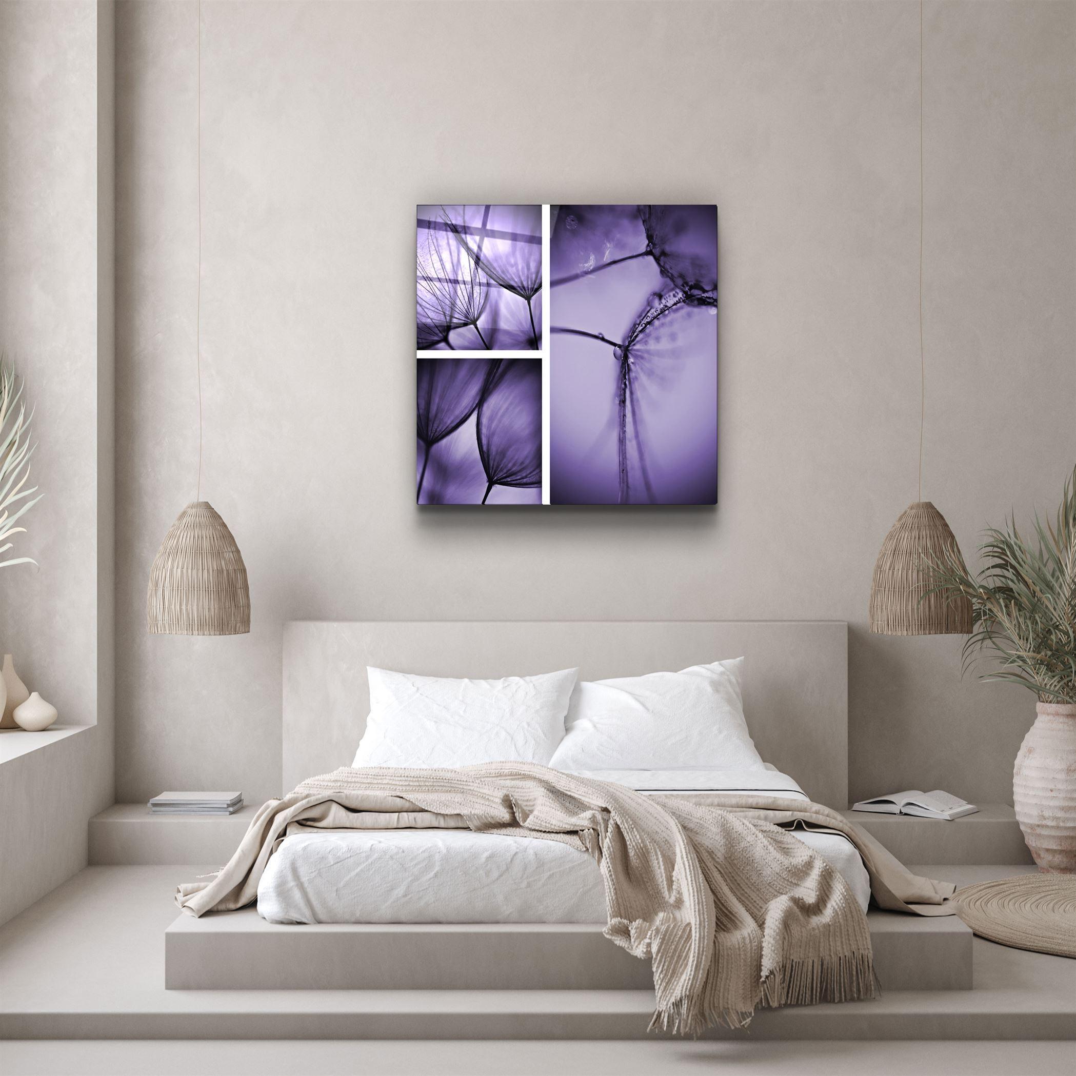 ・"Flower"・Glass Wall Art - ArtDesigna Glass Printing Wall Art