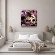 ・"Ball Mask"・Glass Wall Art - ArtDesigna Glass Printing Wall Art