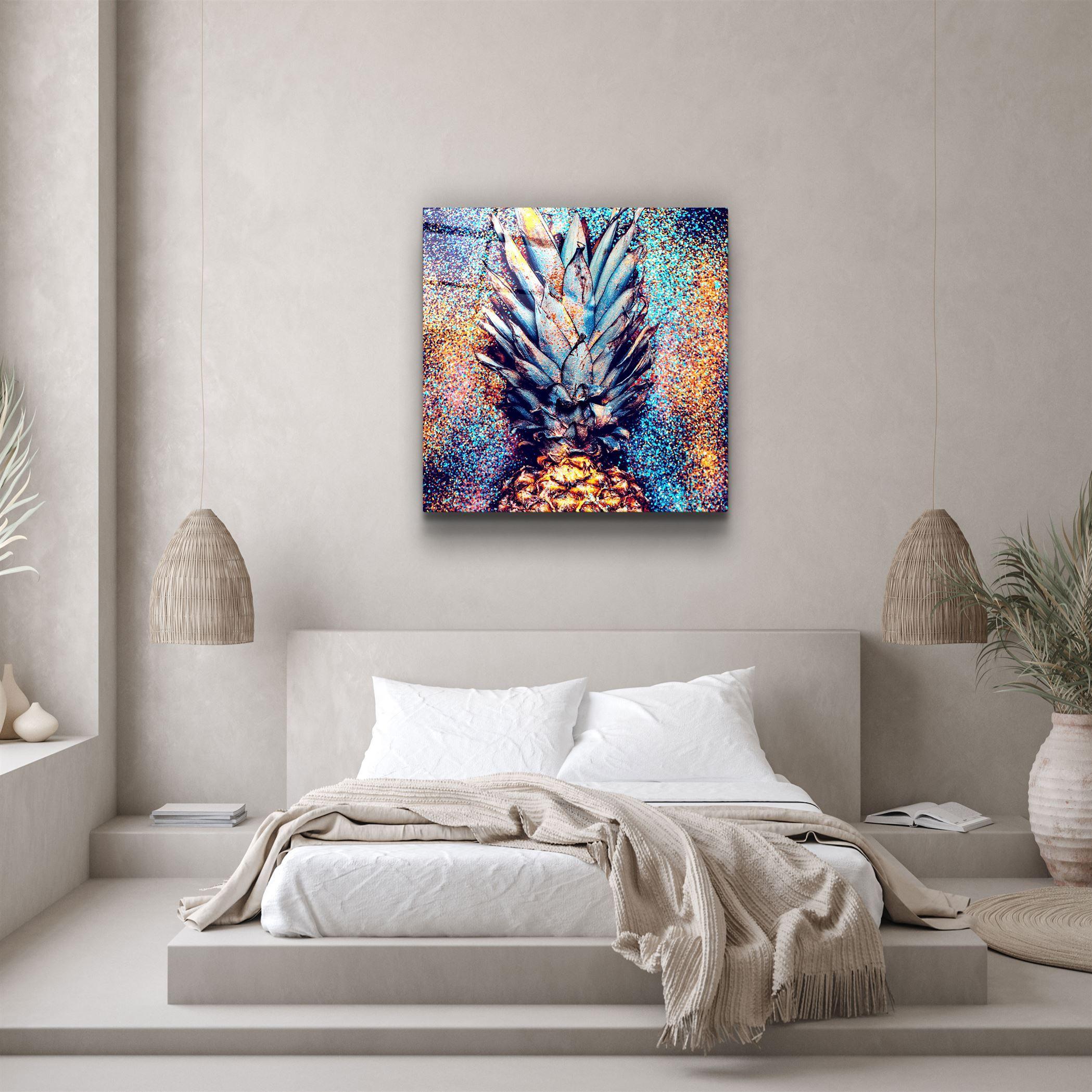 ・"Pineapple"・Glass Wall Art - ArtDesigna Glass Printing Wall Art