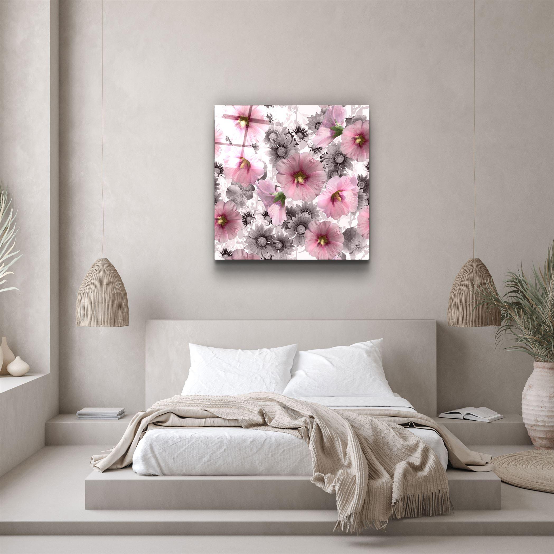 ・"Flower"・Glass Wall Art - ArtDesigna Glass Printing Wall Art