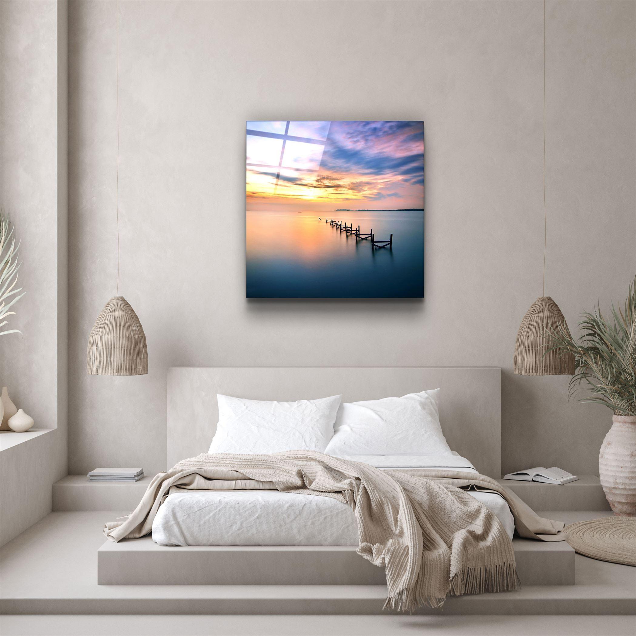 ・"Sunset"・Glass Wall Art - ArtDesigna Glass Printing Wall Art