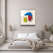 ・"Closeup Drawing"・Glass Wall Art - ArtDesigna Glass Printing Wall Art