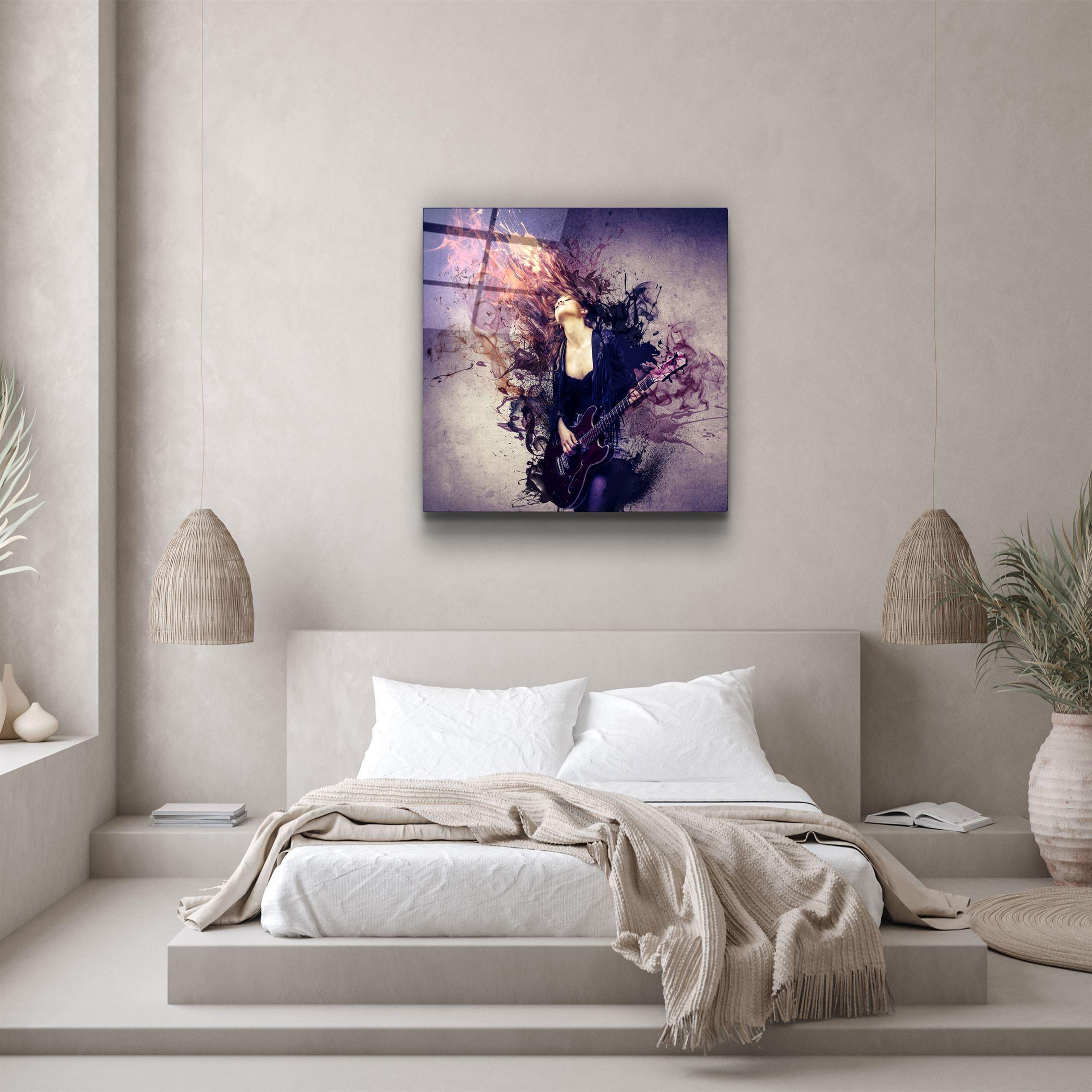 ・"Rockinky"・Glass Wall Art - ArtDesigna Glass Printing Wall Art