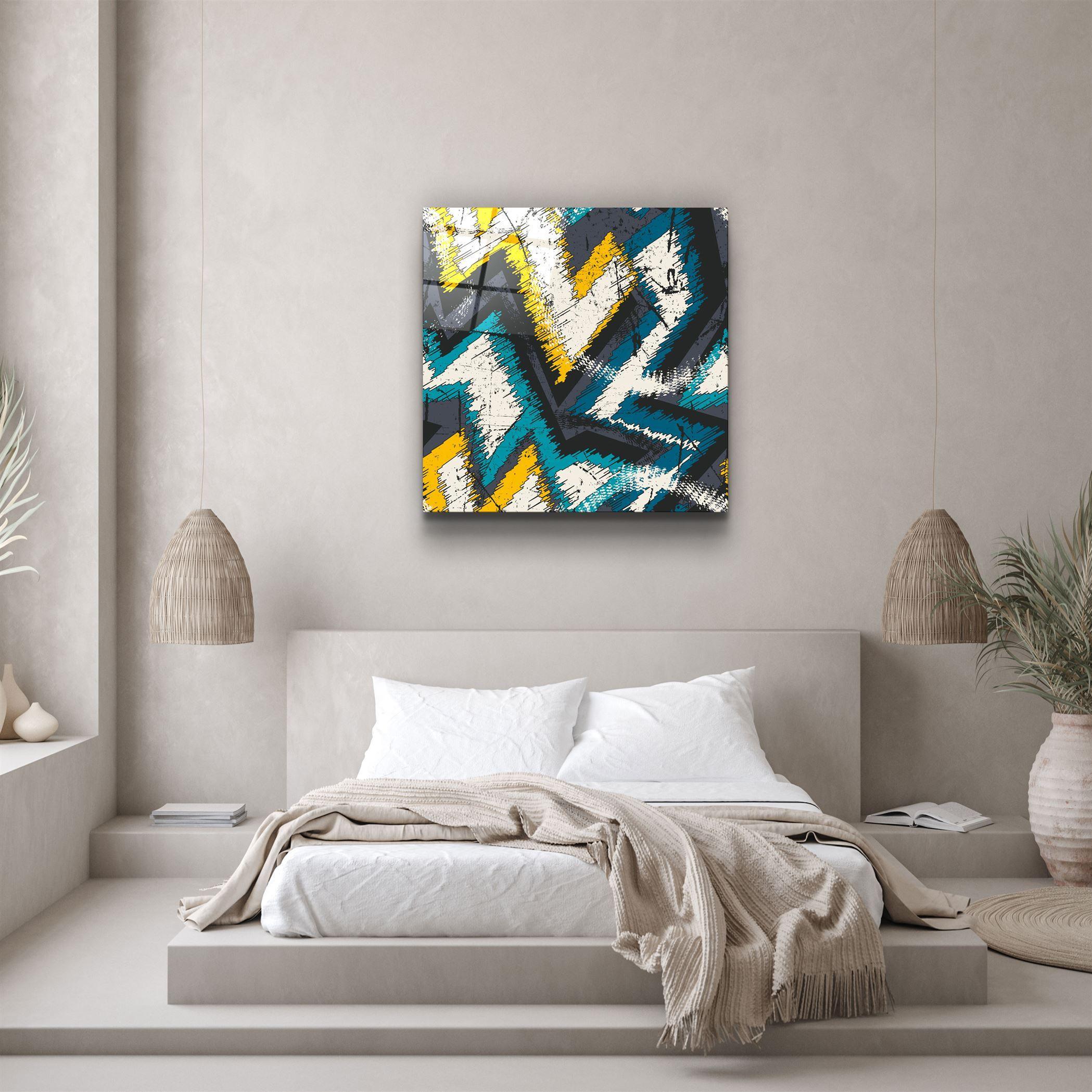 ・"Absctract Colors"・Glass Wall Art - ArtDesigna Glass Printing Wall Art