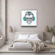 ・"Skulla3"・Glass Wall Art - ArtDesigna Glass Printing Wall Art