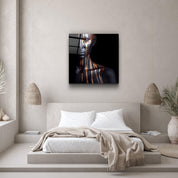 ・"Abstract Makeup Artist"・Glass Wall Art - ArtDesigna Glass Printing Wall Art