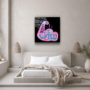 ・"I can I will"・Glass Wall Art - ArtDesigna Glass Printing Wall Art