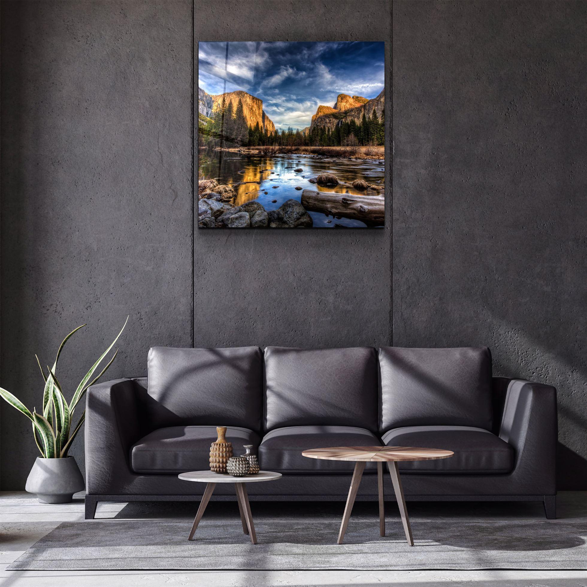 ・"Silent River"・Glass Wall Art - ArtDesigna Glass Printing Wall Art