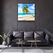 ・"Palm Tree"・Glass Wall Art - ArtDesigna Glass Printing Wall Art