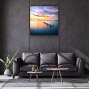 ・"Sunset"・Glass Wall Art - ArtDesigna Glass Printing Wall Art