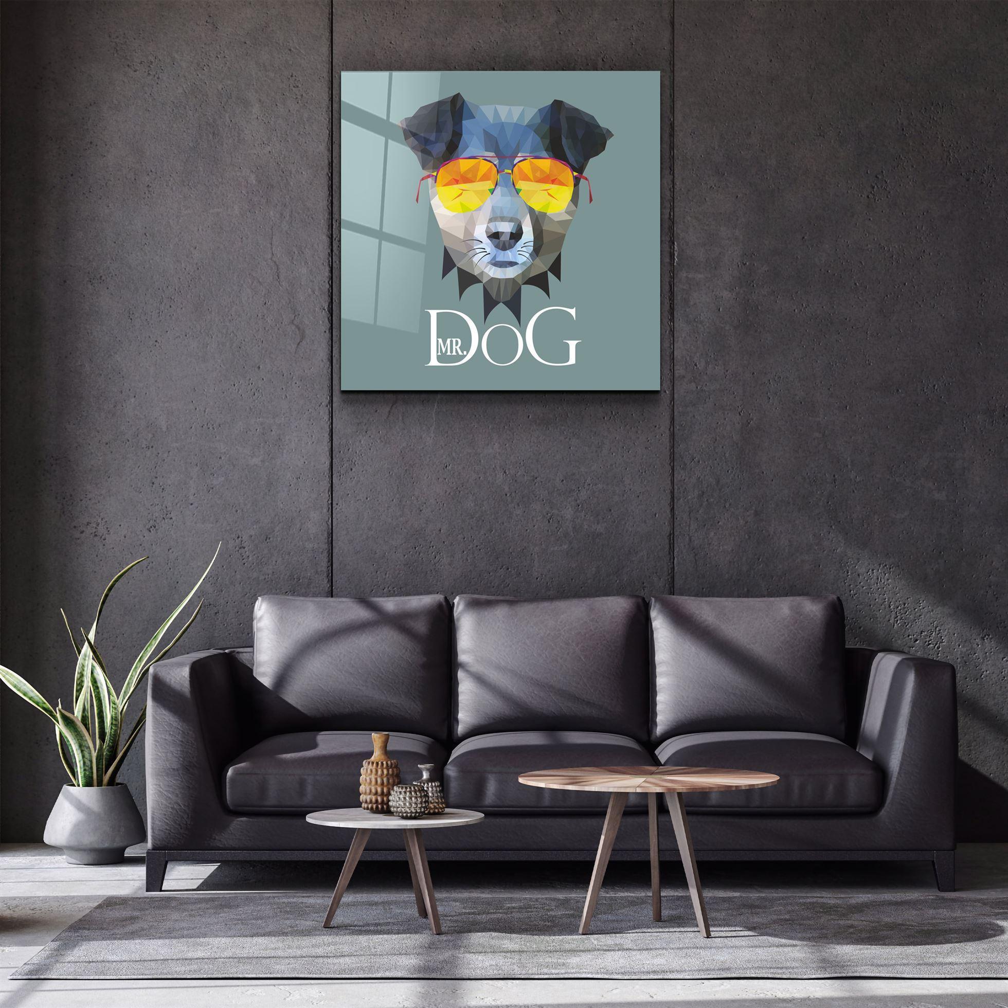 ・"Dog"・Glass Wall Art - ArtDesigna Glass Printing Wall Art