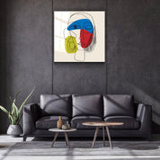 ・"Closeup Drawing"・Glass Wall Art - ArtDesigna Glass Printing Wall Art