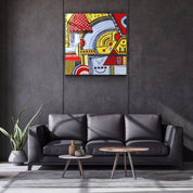 ・"Tikkaa"・Glass Wall Art - ArtDesigna Glass Printing Wall Art