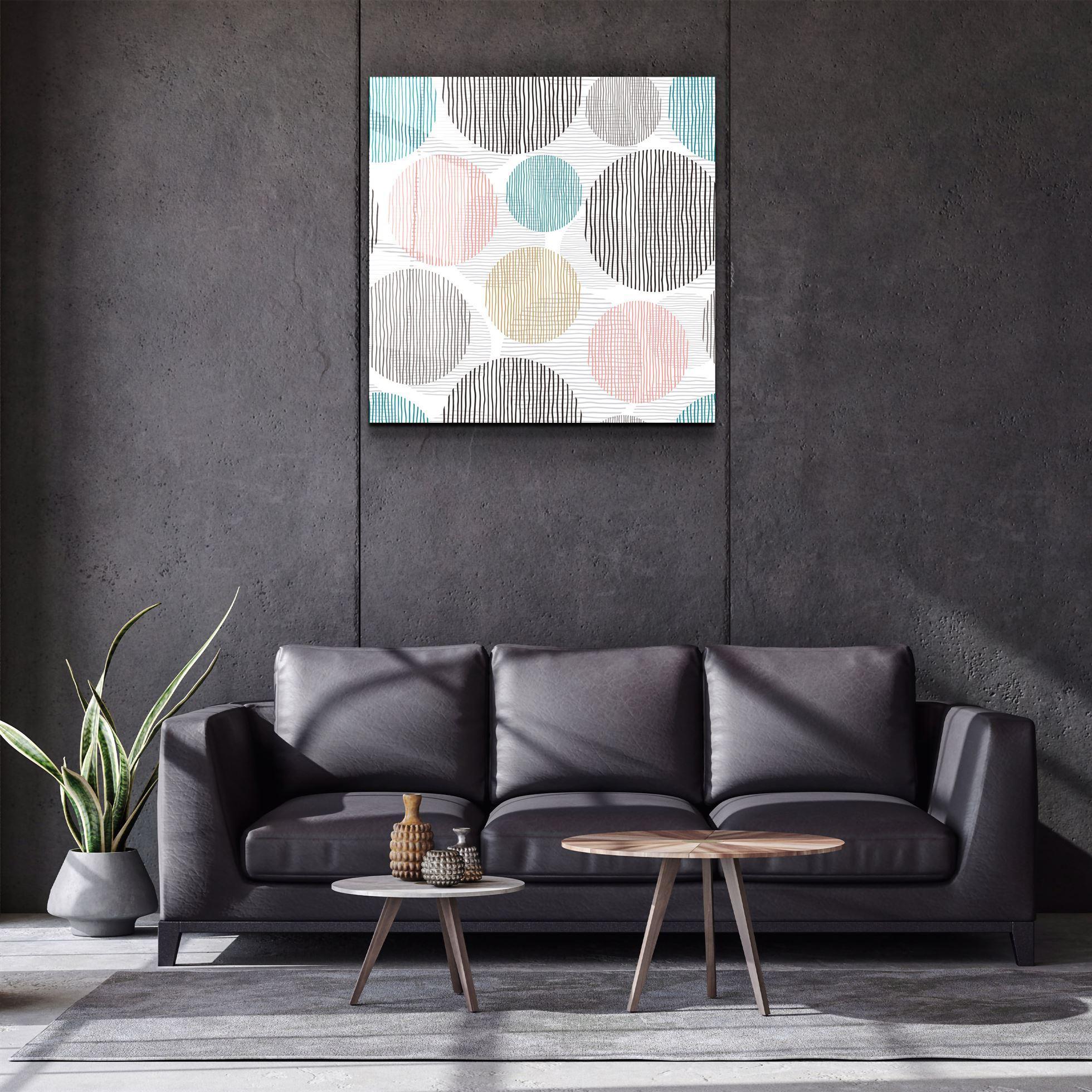 ・"Dots"・Glass Wall Art - ArtDesigna Glass Printing Wall Art