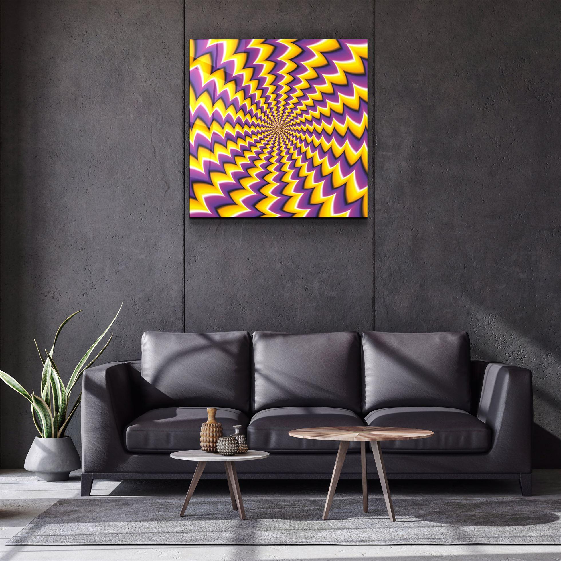 ・"Hypnotize"・Glass Wall Art - ArtDesigna Glass Printing Wall Art