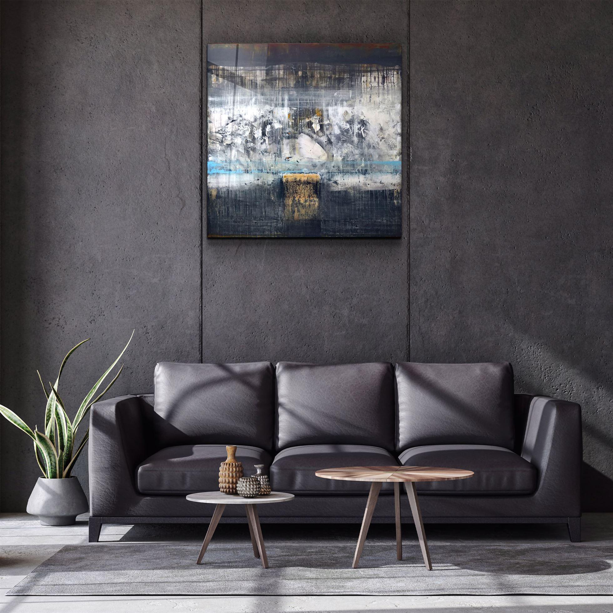 ・"Abstractface"・Glass Wall Art - ArtDesigna Glass Printing Wall Art