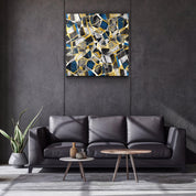 ・"Abstractstone"・Glass Wall Art - ArtDesigna Glass Printing Wall Art