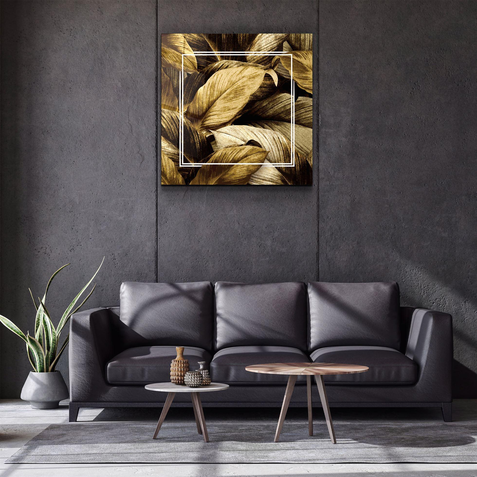 ・"Leaves "・Glass Wall Art - ArtDesigna Glass Printing Wall Art