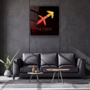 ."Zodiac V2 - Sagittarius". Glass Wall Art - ArtDesigna Glass Printing Wall Art