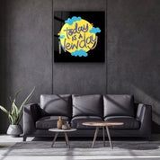 ・"Today is a New Day"・Glass Wall Art - ArtDesigna Glass Printing Wall Art