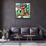 ."Birddy". Designer's Collection Glass Wall Art - ArtDesigna Glass Printing Wall Art