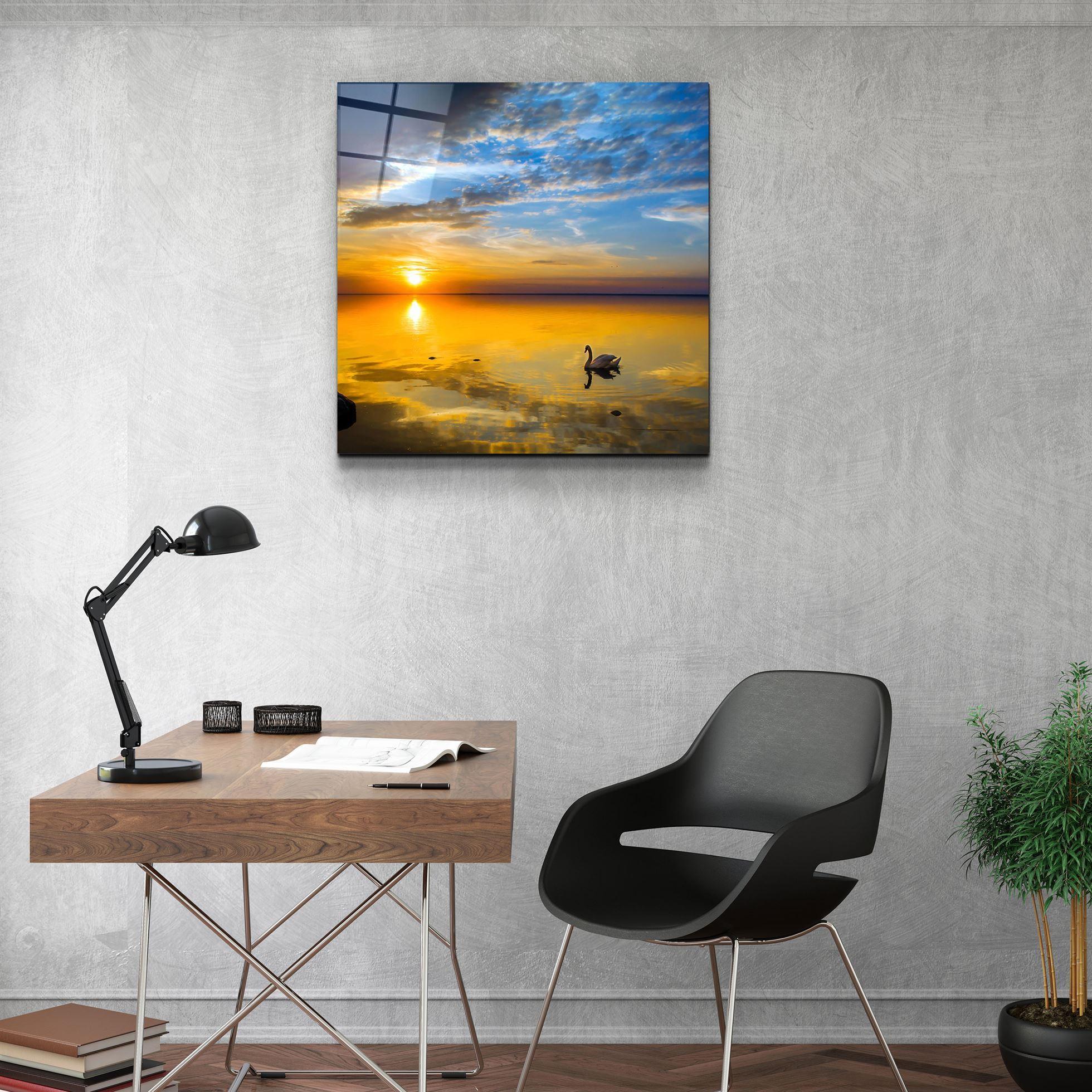 ・"Sunset"・Glass Wall Art - ArtDesigna Glass Printing Wall Art