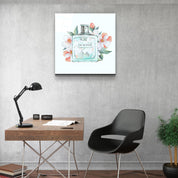 ・"Eau de Toilette"・Glass Wall Art - ArtDesigna Glass Printing Wall Art