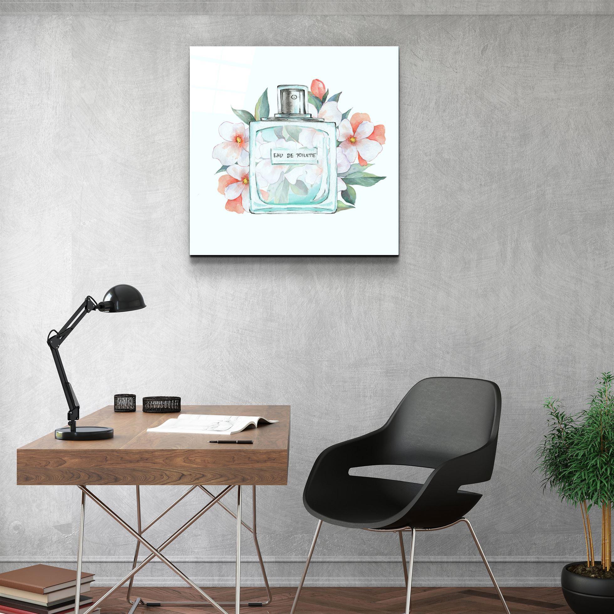 ・"Eau de Toilette"・Glass Wall Art - ArtDesigna Glass Printing Wall Art