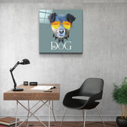 ・"Dog"・Glass Wall Art - ArtDesigna Glass Printing Wall Art