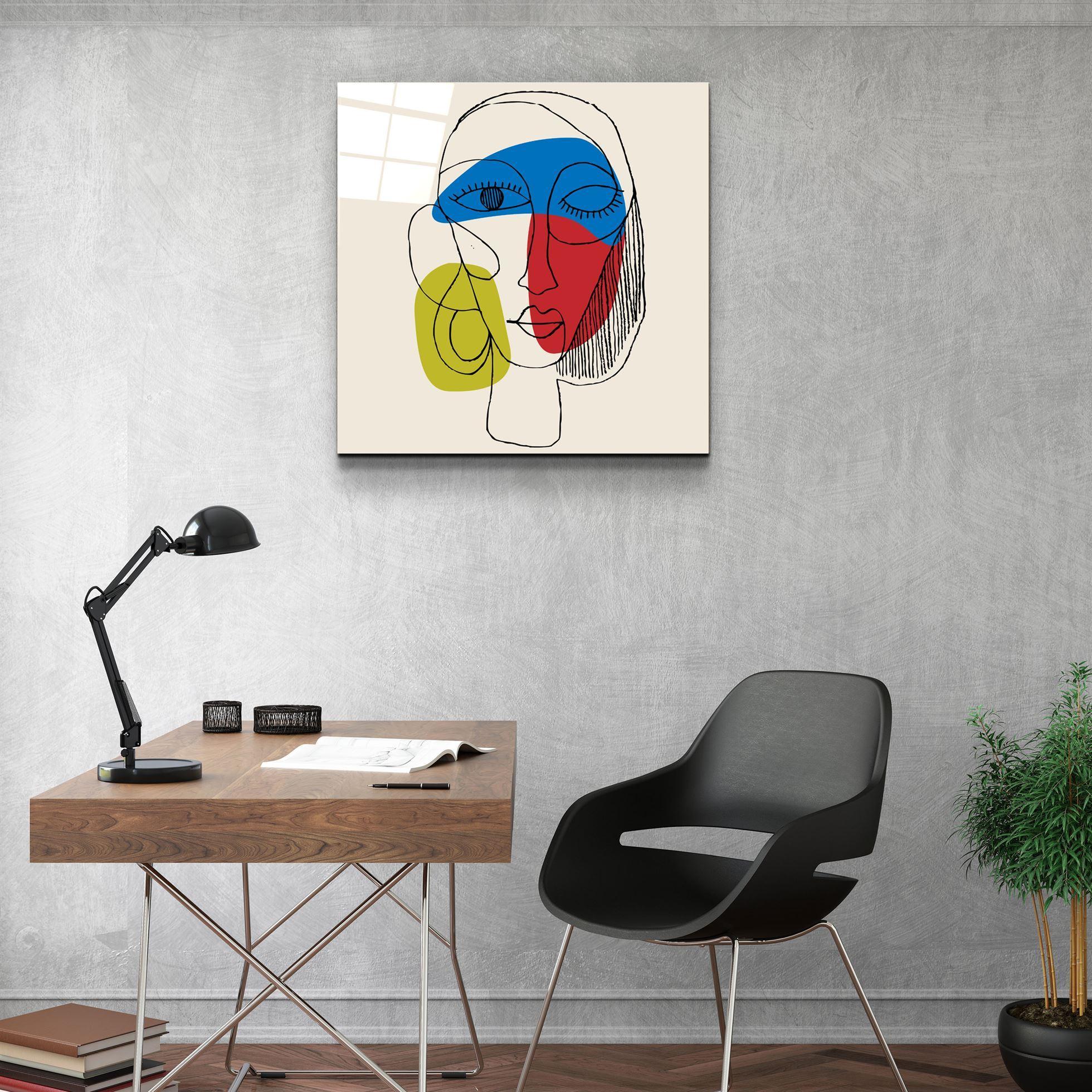 ・"Closeup Drawing"・Glass Wall Art - ArtDesigna Glass Printing Wall Art