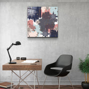 ."Pastel Abstract 3". Glass Wall Art - ArtDesigna Glass Printing Wall Art