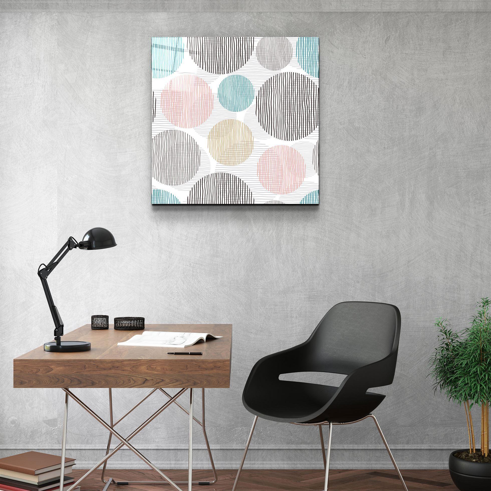 ・"Dots"・Glass Wall Art - ArtDesigna Glass Printing Wall Art