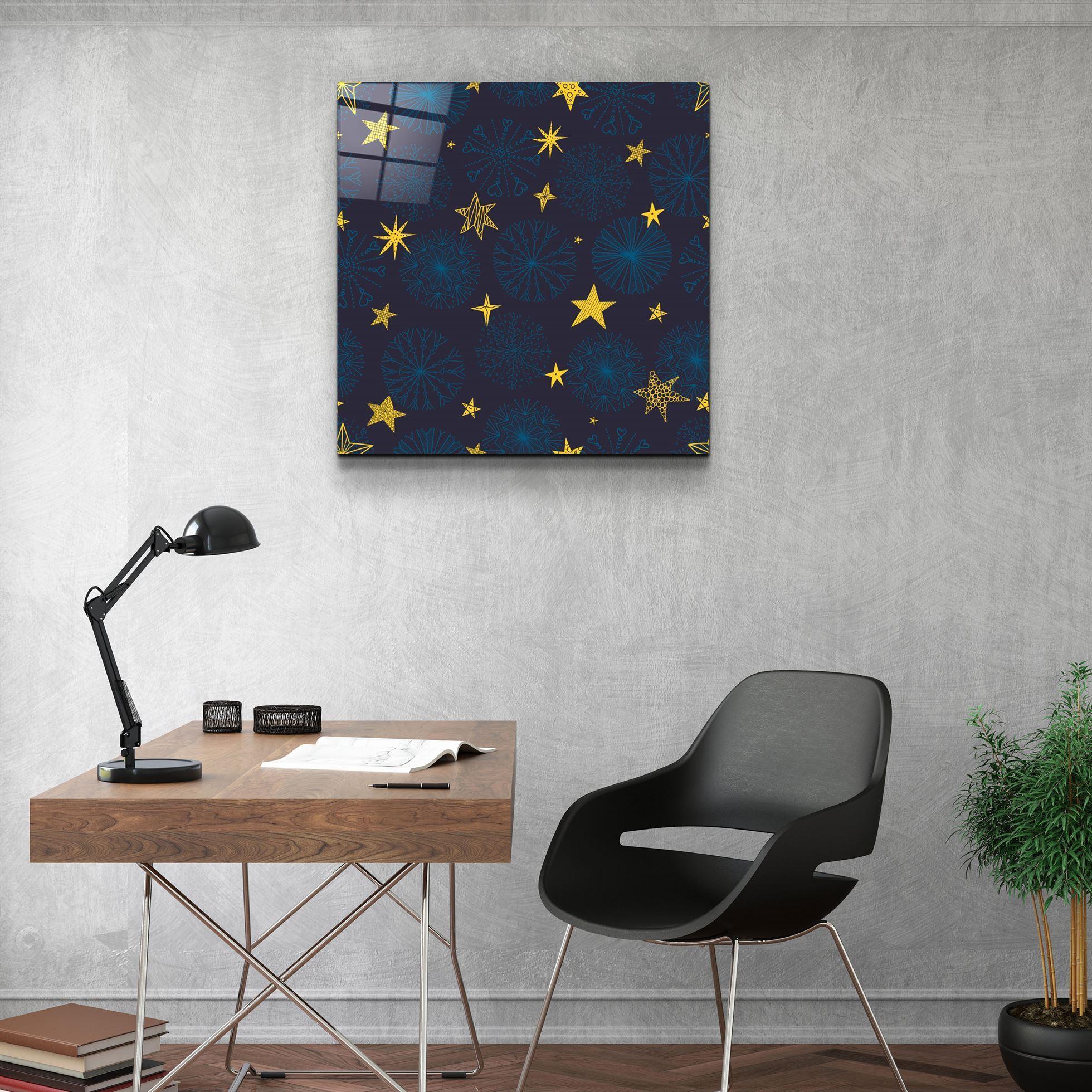 ・"Starz"・Glass Wall Art - ArtDesigna Glass Printing Wall Art