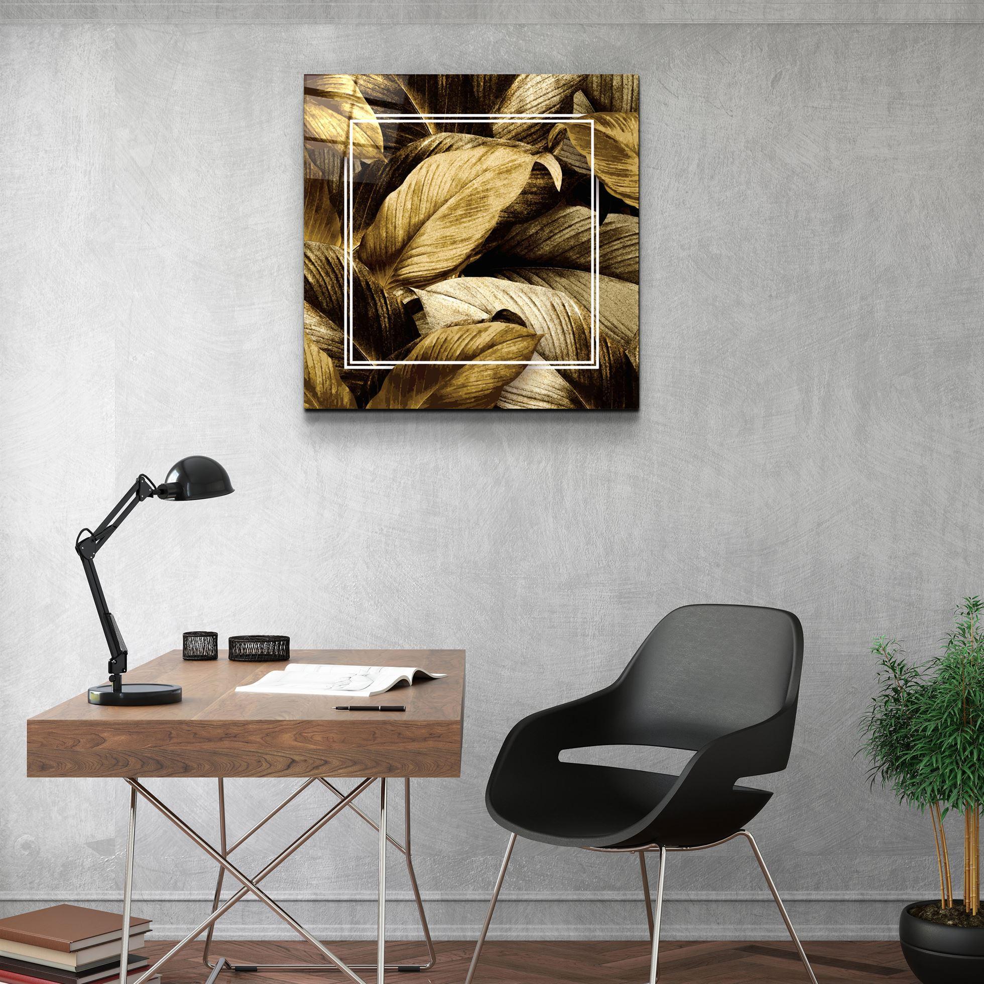 ・"Leaves "・Glass Wall Art - ArtDesigna Glass Printing Wall Art